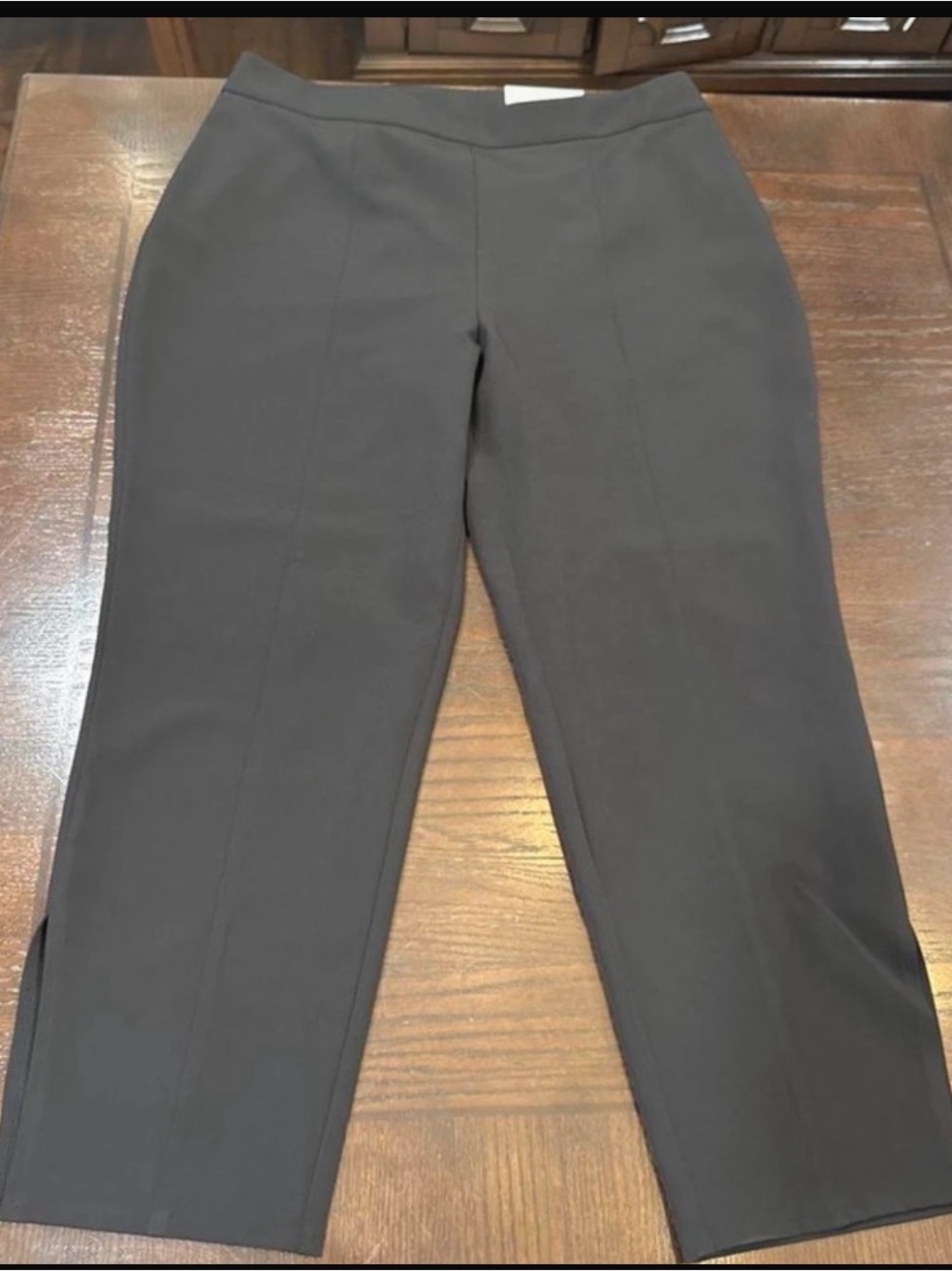 Women’s Black Dress Pants - Classic Straight Fit By INC NWT Size 16